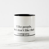 My true self ツートーンマグカップ (中央)