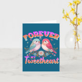 My Tweetheart Forever Valentines Day Love Couple B カード (黄色い花)