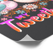 My Tweetheart Forever Valentines Day Love Couple B ポスター (角)