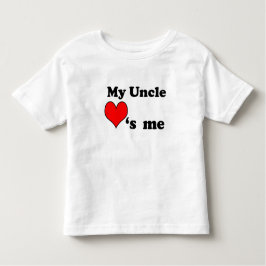 My Uncle loves me トドラーTシャツ