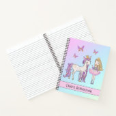 My Unicornかわいらしスクール ノートブック (内部)