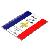 My Vacation Journal to France ノートブック (左側)