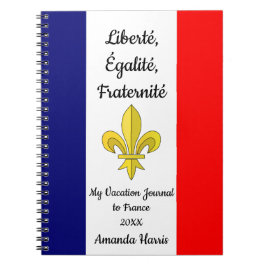 My Vacation Journal to France ノートブック