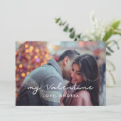 My Valentine エレガント ValentineのDay写真カード シーズンカード (スタンド正面)