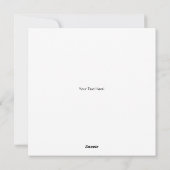 My Valentine Chocolate Heart シーズンカード (裏面)