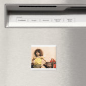 My Valentine Cupid Blacksmithヴィンテージフォトマグネット マグネット (インサイチュ (食洗機))