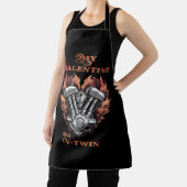 My Valentine has a V-Twin, Biker エプロン (インサイチュ)