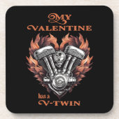 My Valentine has a V-Twin, Biker コースター (正面)