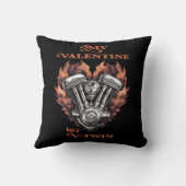My Valentine has a V-Twin, Biker style クッション (裏面)