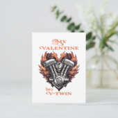 My Valentine has a V-Twin, Biker style シーズンポストカード (スタンド正面)
