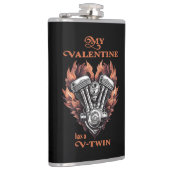 My Valentine has a V-Twin, Biker style フラスク (右)