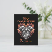 My Valentine has a V-Twin, Biker style ポストカード (スタンド正面)