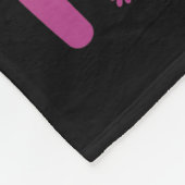 My Valentine Has Paws フリースブランケット (角)