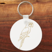 My Valentine is a Shamrock Funny St. Patrick's Day キーホルダー (裏面)