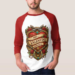 My valentine  tシャツ