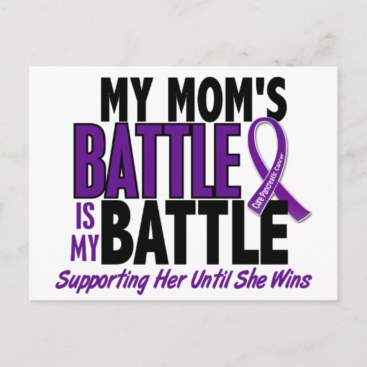 My Vattle to Mom膵がん ポストカード (正面)