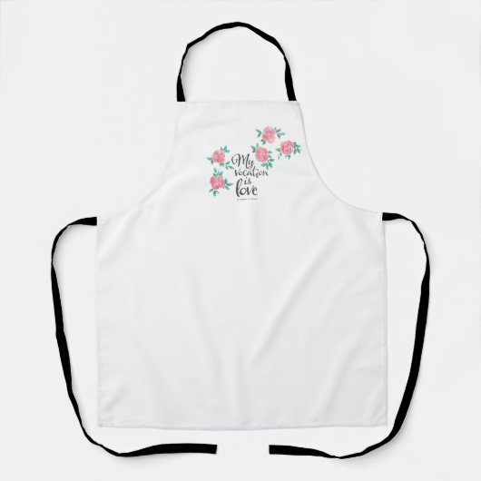 My Vocation is Love Apron エプロン (正面)