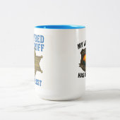 My Watch as Sheriff has ended ツートーンマグカップ (中央)