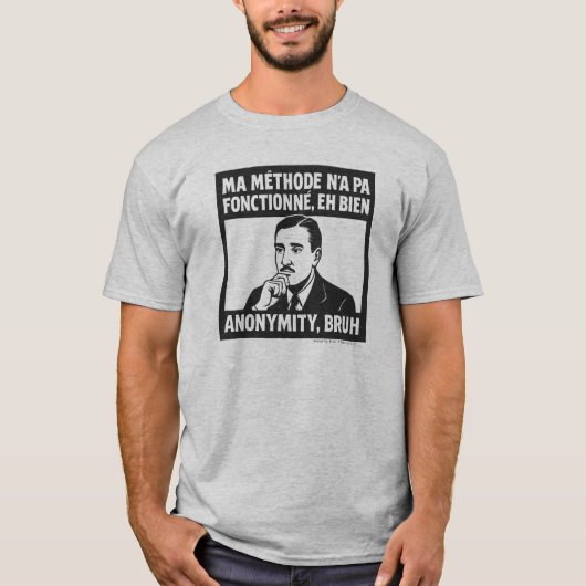 My Way Didn't Work - French - Men's Basic T-Shirt Tシャツ (正面)