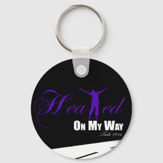 My Way Purple/Black Keychainで修復 キーホルダー