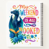 My Weekend Is All Booked  ノートブック (裏面)