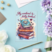 My weekend is fully booked アクリル招待状 (インサイチュ (ウェディング))