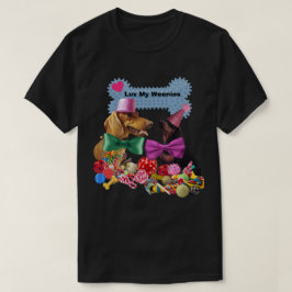 My Weenies TLoveシャツ男性へ/女性 Tシャツ