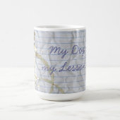 My Whipet 食べ My Lesson Plan コーヒーマグカップ (中央)