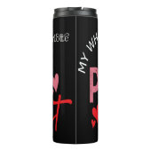 My Whole Life Is A Prayer Request タンブラー (裏面)