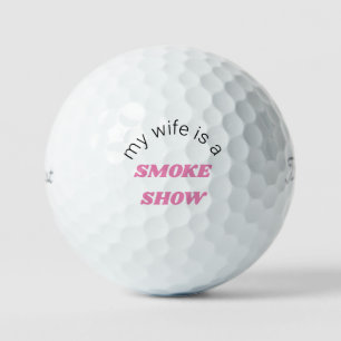 My Wife is a Smoke Show Titleist Pro V1 ゴルフボール