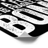 My Wife Isn't Fragile Like A Flower She Is Like A  ポスター (角)