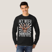 My Wife Lifts Heavier Than You Backprint Bodybuild Tシャツ (正面フル)