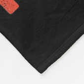 My Wife Stabs People Funny Nurse Husband Quote フリースブランケット (角)