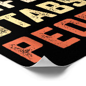 My Wife Stabs People Funny Wife Quote  ポスター (角)