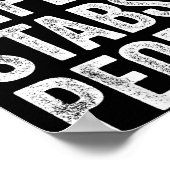 My Wife Stabs People Funny Wife Quote ポスター (角)