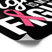 My Wife's Fight Is My Fight Breast Cancer Awarenes ポスター (角)