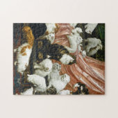 My Wife's Lovers By Carl Kahler Cat ジグソーパズル (横)