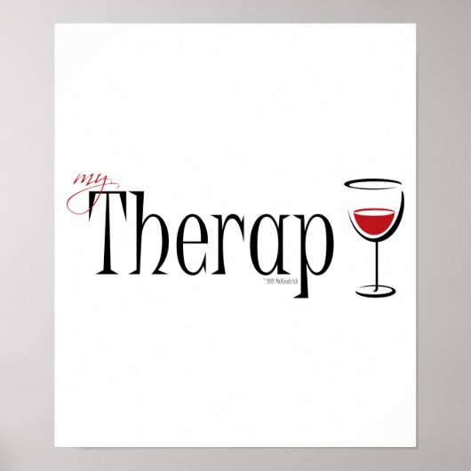 My (Wine) Therapy ポスター (正面)