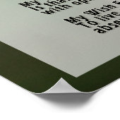 My Wish For You Poster (オリジナル版) ポスター (角)