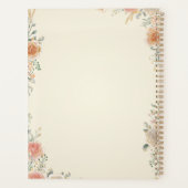 My Word Of The Year Is Prayer Floral プランナー手帳 (裏面)