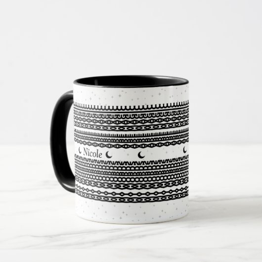 My Words Are Magic-Custom Hidden Message Mug マグカップ (正面左)