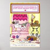 My Work Here is Done Poster ポスター (正面)