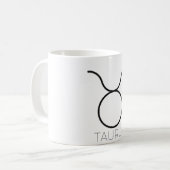 My Zodiac Sign  コーヒーマグカップ (正面左)