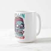 My Zombies Mug | Funny Halloween Horror コーヒーマグカップ (正面右)