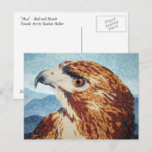 Mya – 赤尾ホーク葉書 ポストカード (正面/裏面)