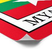 Myanmar ポスター (角)