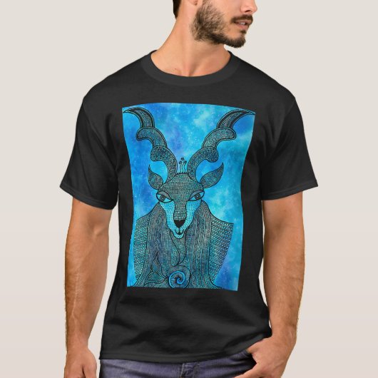MYArCCによるやぎ座のシンボル Tシャツ (正面)