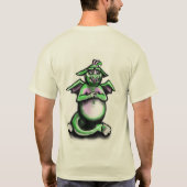 Myassisのドラゴン Tシャツ (裏面)