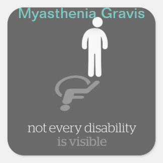 Myasthenia Gravis Sticker~ スクエアシール
