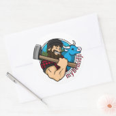 myBemidjiのステッカーシート ラウンドシール (封筒)